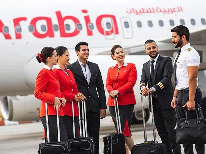 خدمات و پرسنل ایر عربیا